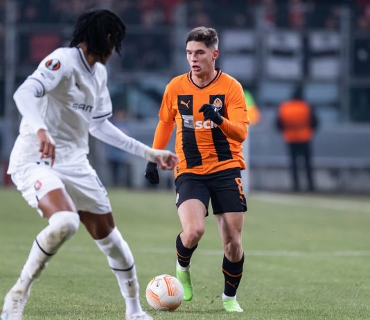 Shakhtar Donetsk and Ukraine midfielder Heorhiy Sudakov