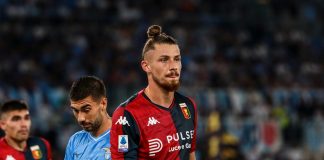 Romania and Genoa defender Radu Dragusin