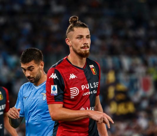 Romania and Genoa defender Radu Dragusin