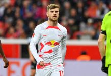 Red Bull Leipzig striker Timo Werner