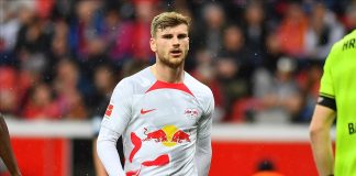 Red Bull Leipzig striker Timo Werner