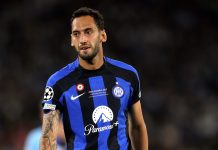 Turkey and Inter Milan midfielder Hakan Calhanoglu