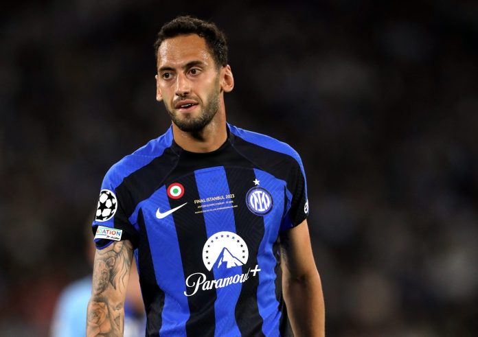 Turkey and Inter Milan midfielder Hakan Calhanoglu