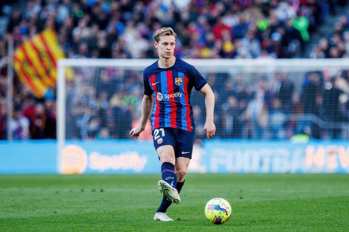 Barcelona midfielder Frenkie de Jong