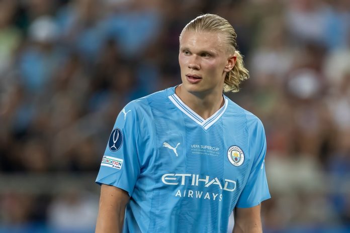 Norway international and Manchester City striker Erling Braut Haaland