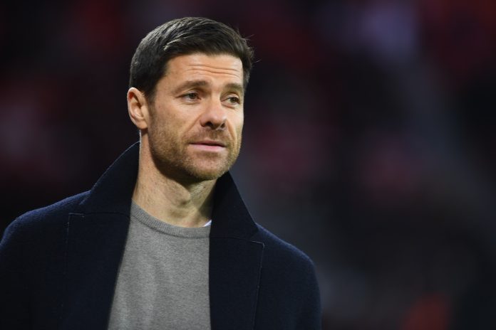 Bayer Leverkusen coach Xabi Alonso