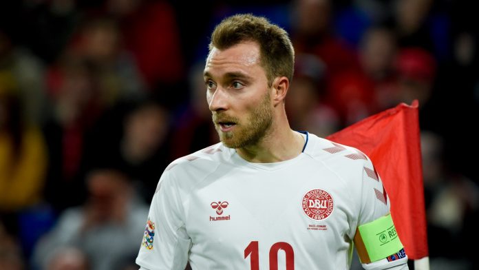 Denmark and Manchester United midfielder Christian Eriksen