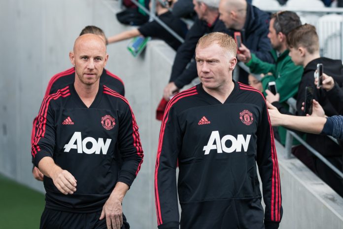 Manchester United legends Nicky Butt and Paul Scholes