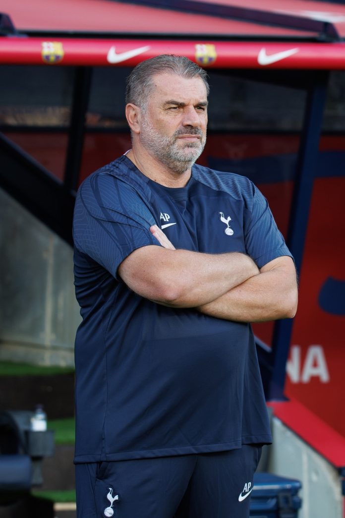 Tottenham manager Ange Postecoglou