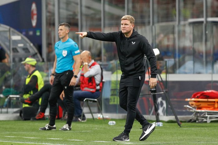 Newcastle United manager Eddie Howe