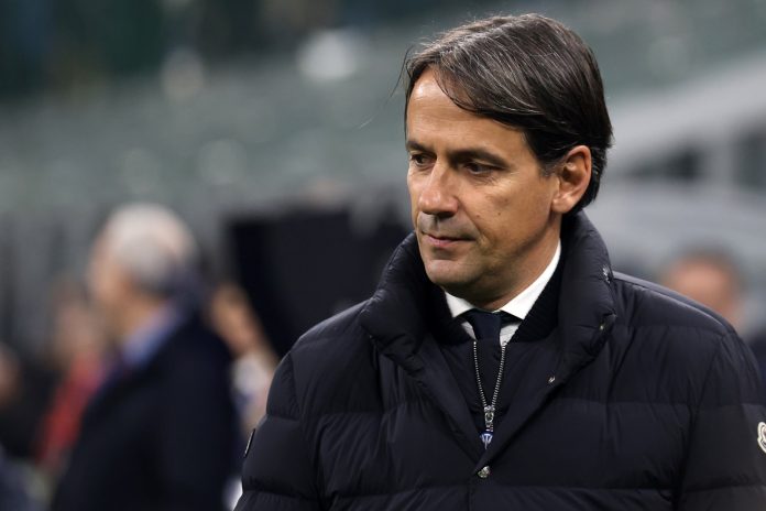 Inter Milan head coach Simone Inzaghi