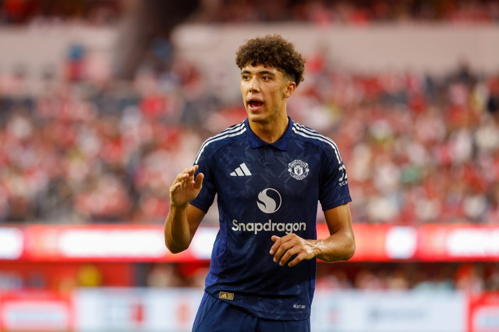 Manchester United youngster Ethan Wheatly