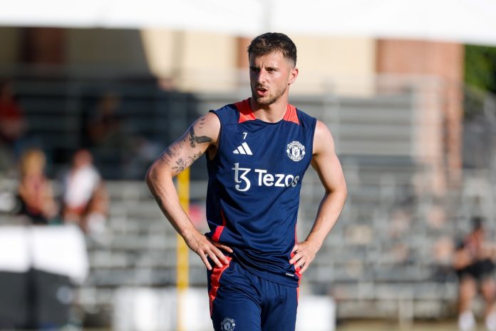 Manchester United midfielder Mason Mount