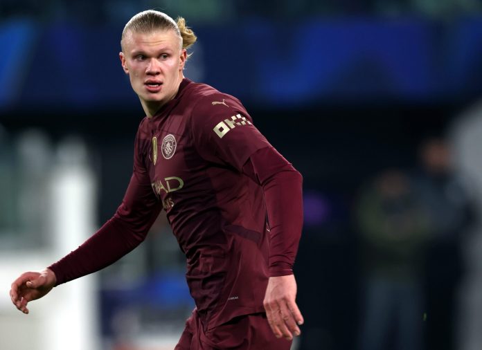 Norway international and Manchester City striker Erling Braut Haaland