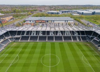 Derby, Hull, Swansea and Charlton eye January swoop for Leeds Utd wonderkid Derby County, Pride Park Stadium