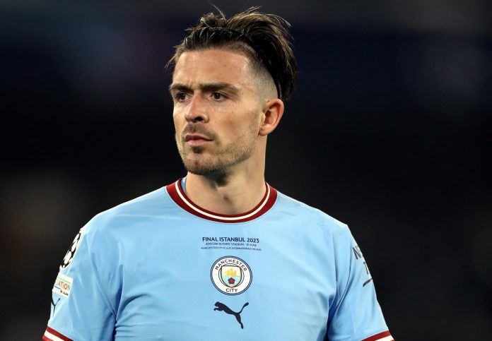 Manchester City midfielder Jack Grealish