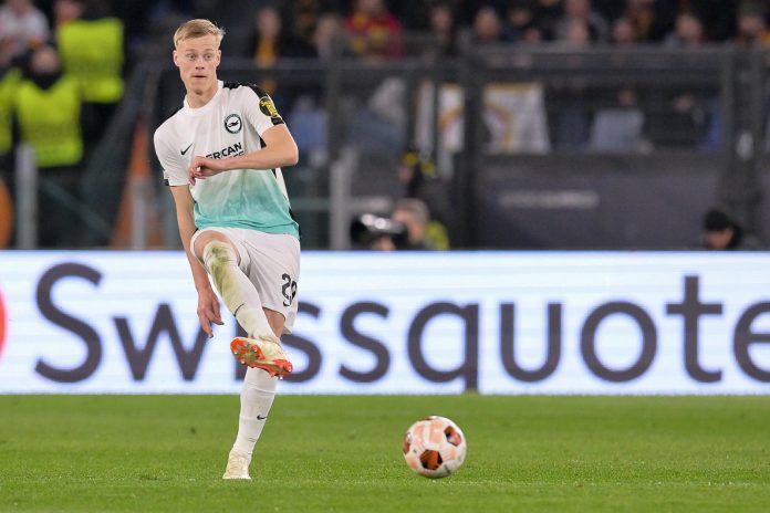 Brighton & Hove Albion defender Jan Paul van Hecke