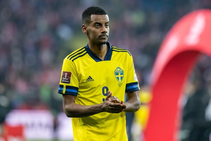 Sweden and Newcastle United striker Alexander Isak