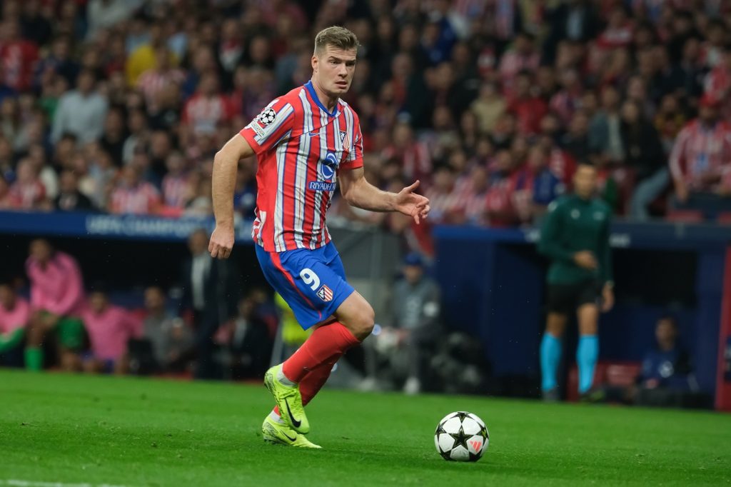 Norway and Atletico Madrid striker Alexander Sorloth