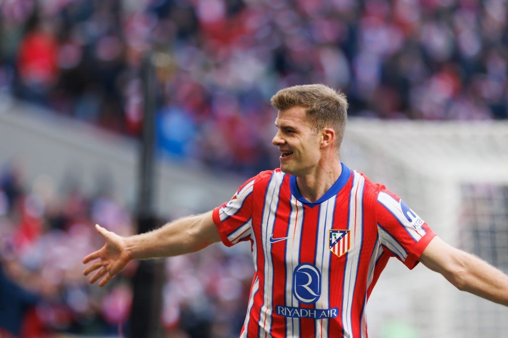 Norway and Atletico Madrid striker Alexander Sorloth