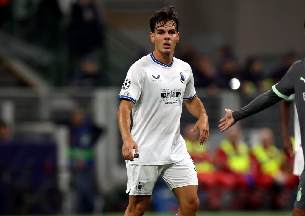 Club Brugge midfielder Ardon Jashari
