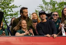 Wrexham join Swansea and Valencia in race for Nottingham Forest midfielder Ryan Reynolds and Rob McElhenney on the Wrexham AFC bus parade.