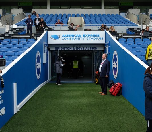 Brighton track Aston Villa starlet as Baleba successor plan begins Brighton, American Express Community Stadium