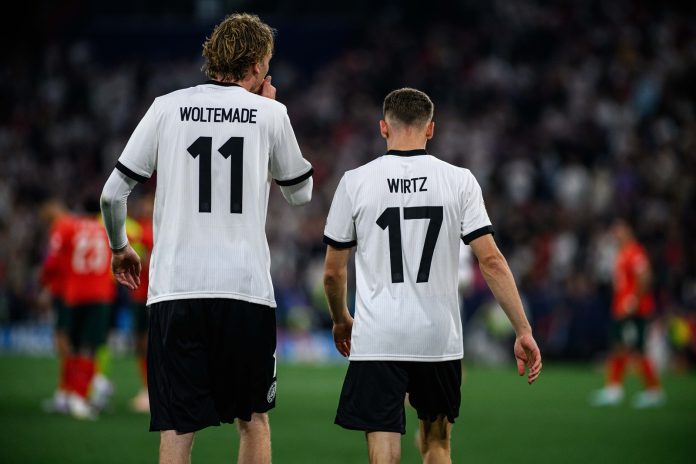 Germany international stars Florian Wirtz and Nick Woltemade