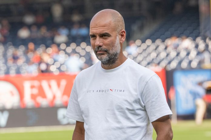 Manchester City manager Pep Guardiola