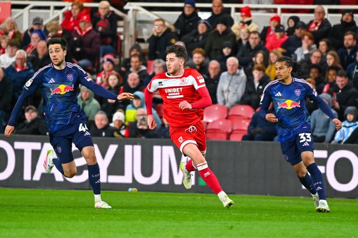 Middlesbrough star Hayden Hackney
