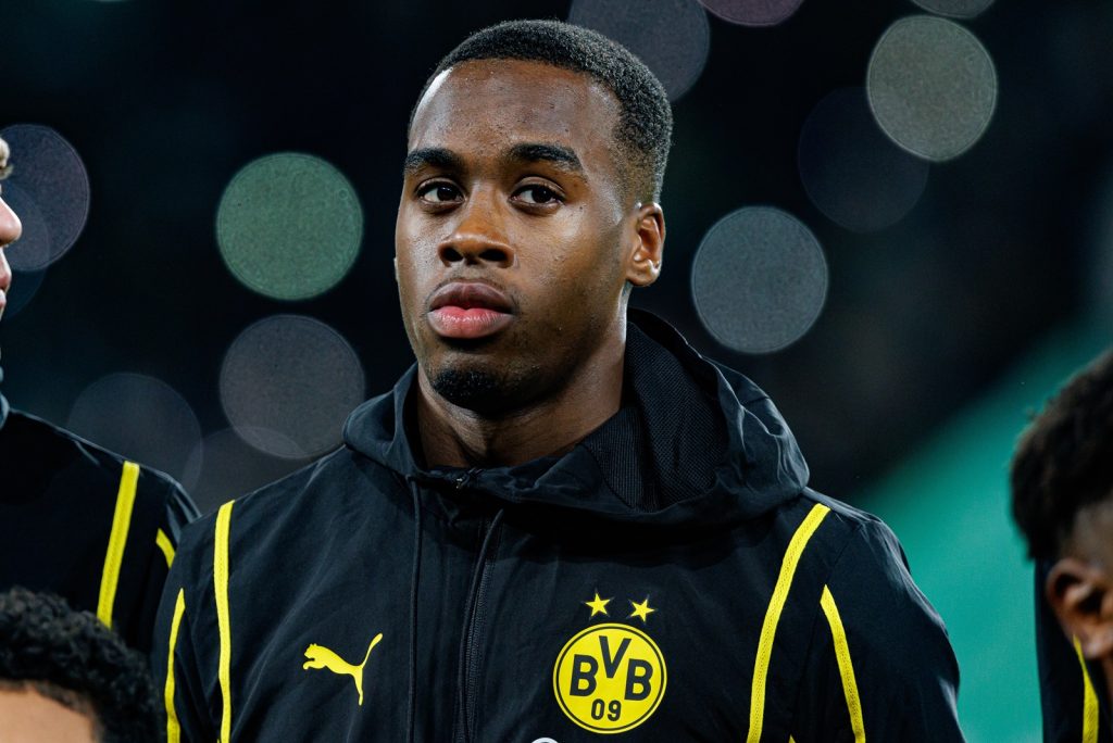 England U21 international and Borussia Dortmund winger Jamie Gittens