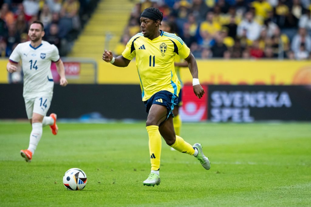 Sweden and Nottingham Forest star Anthony Elanga