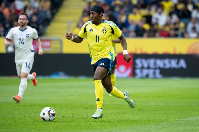 Sweden and Nottingham Forest star Anthony Elanga