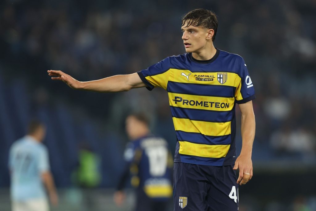 Parma centre-back Giovanni Leoni