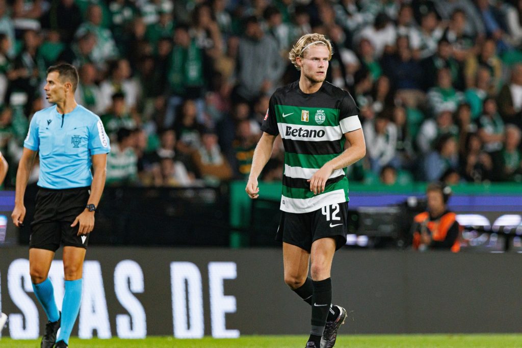 Denmark and Sporting Lisbon midfielder Morten Hjulmand