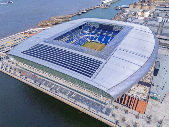 Hill Dickinson Stadium, Everton FC.