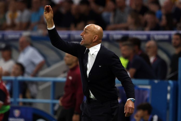 Juventus head coach Luciano Spalletti Juventus head coach Luciano Spalletti