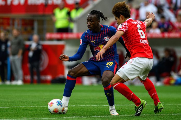 RB Leipzig youngster Yan Diomande RB Leipzig youngster Yan Diomande