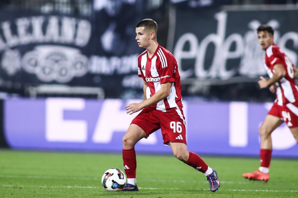 Olympiacos youngster Christos Mouzakitis