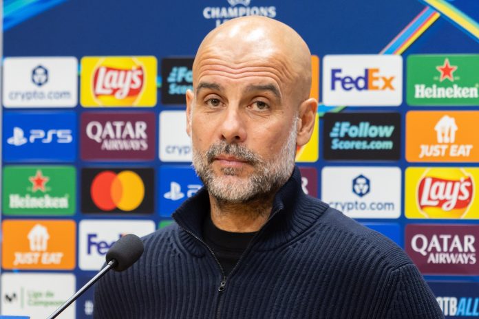 Manchester City manager Pep Guardiola