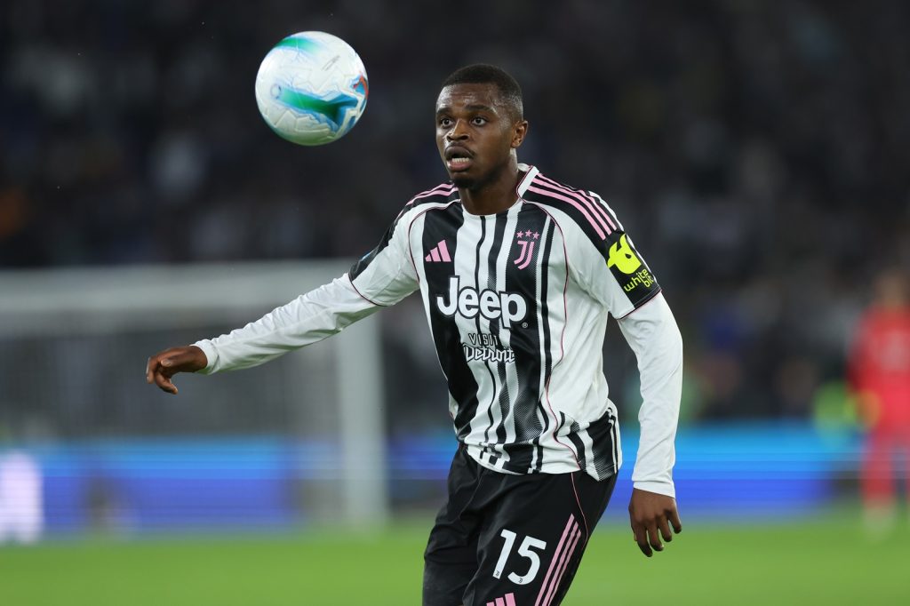 Juventus defender Pierre Kalulu