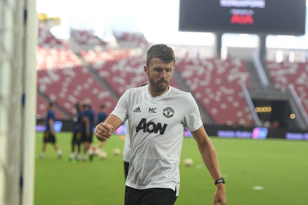 Manchester United manager Michael Carrick