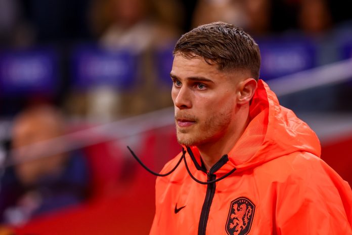 Tottenham centre-back Micky Van de Ven