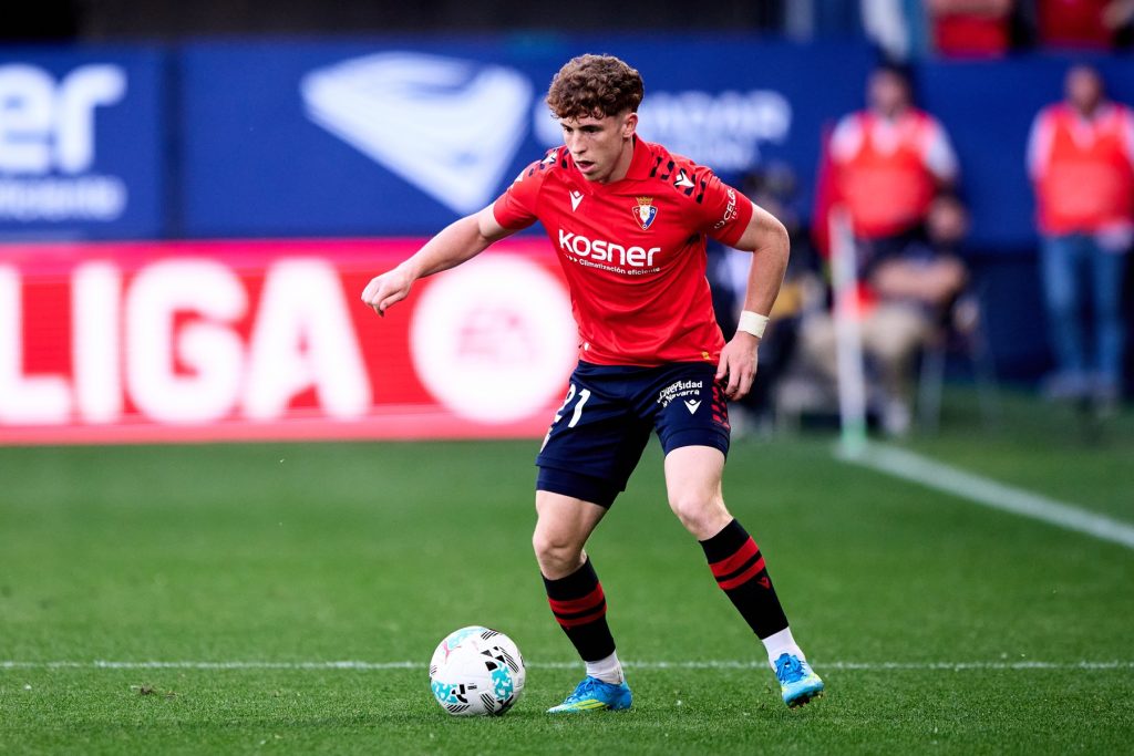 Osasuna winger Victor Munoz