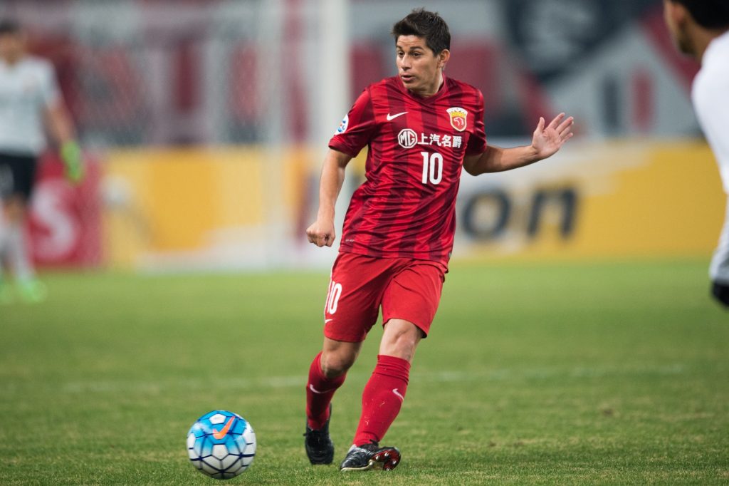 Former Guangzhou Evergrande and Shanghai SIPG star Dario Conca
