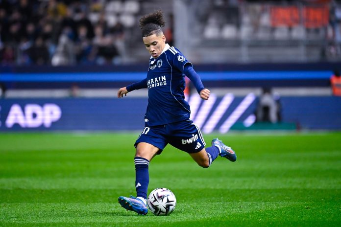 Paris FC attacker Ilan Kebbal Paris FC attacker Ilan Kebbal