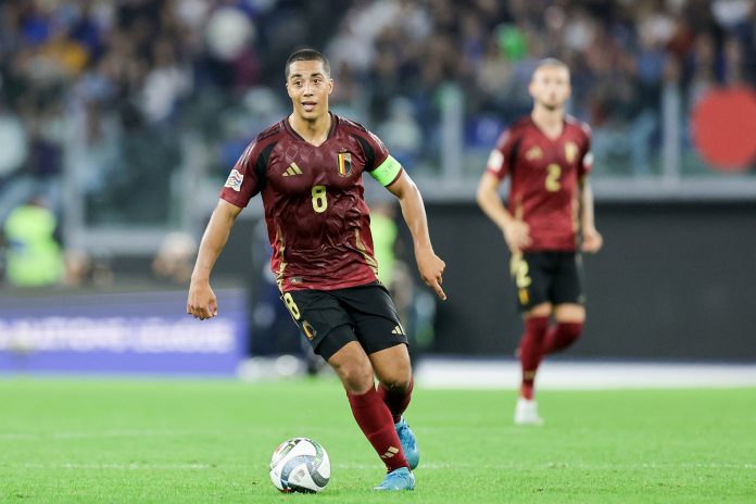 Belgium international and Manchester United midfielder Youri Tielemans
